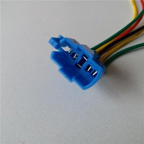 22mm/25mm metal button switch tail connector connecting wire 6pin connector belt lamp plug sleeve terminal sheath