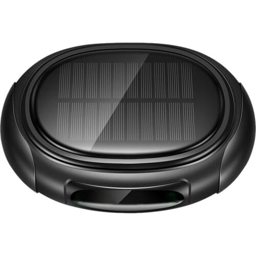 Car Solar Air Purifier Freshener Portable USB Cleaner Auto Fresh Air Purifier Oxygen Bar Ozone Ionizer Interior Accessory