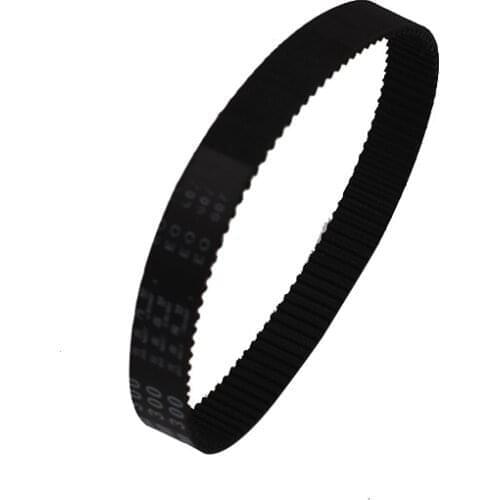 Black Rubber HTD 3M Type Closed Loop Timing Pulley Belt 3mm Picth 384-426mm Length 10/15mm Width Synchronous Belt