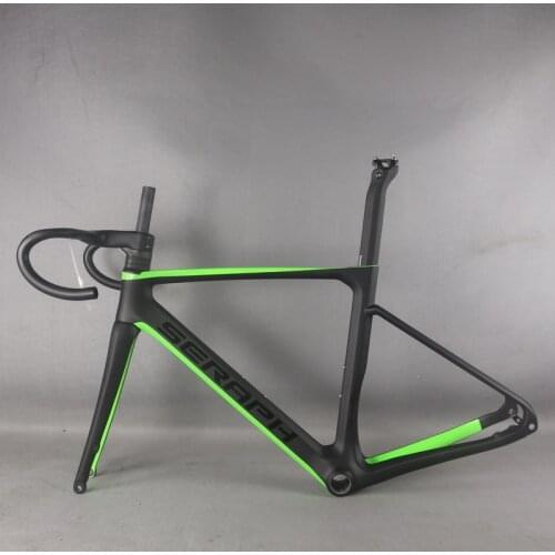 Seraph brand Disc all inner cable BB86 Di2 And Mechanical Both is compatible with Aero road bike frame TT-X23