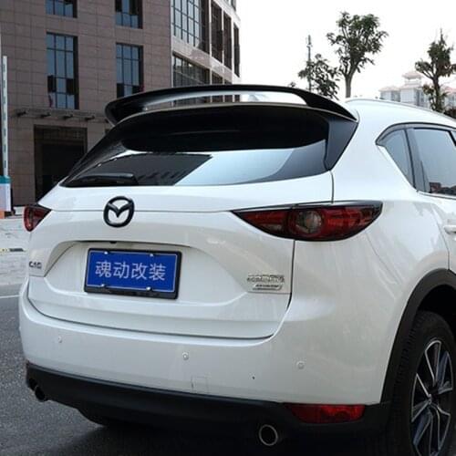 For Mazda CX-5 CX5 Spoiler 2017 2018 2019 2020 High Quality ABS Material Car Rear Trunk Wing Accessories Body Kit