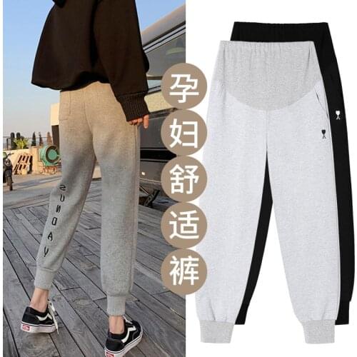 Maternity Pants Spring And Autumn Fashion Casual Wear Thin Pants Belly Bottom Harun Pants