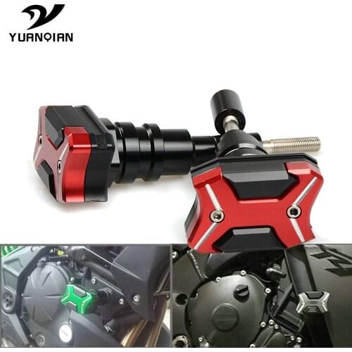 Motorcycle CNC Frame Crash Pads Engine Case Sliders Protector For Suzuki Hayabusa 2008-2016 2009 2010 2011 2012 2013 2014 2015