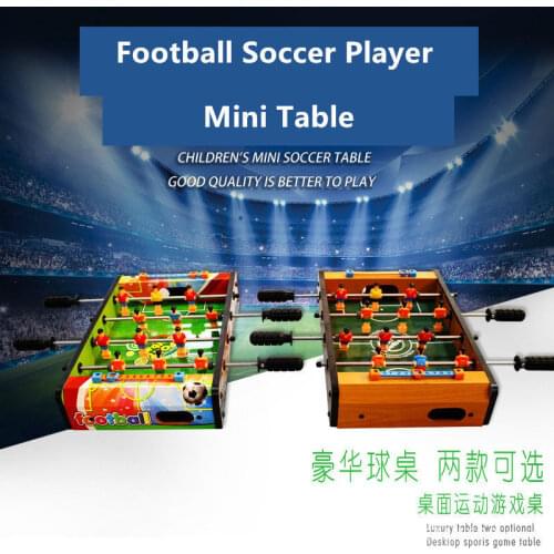 Popular Soccer Playing Table Both Indoor and Outdoor Very Funny Playing For People Wooden Material Self Assemble