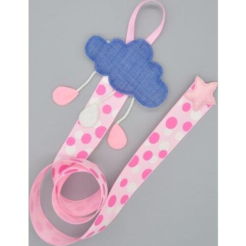Girls Baby Ribbon Hanging Hair Bow Headband Clip Organizer Cloud Tassels Holder LX9E