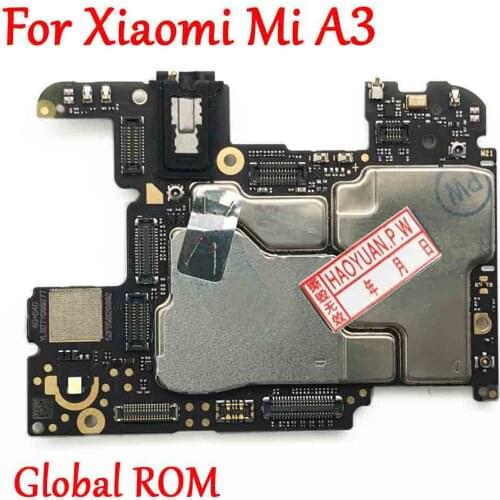 Tested)Full Work Original Unlock Motherboard For Xiaomi CC9E MiCC9E Mi CC9E Logic Circuit Board Plate Mainboard