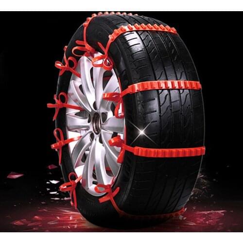 Anti-Skid Mud Snow Survival Traction Car Tire Chains Anti Slip Universal Safety Cable Belts Double Automobile Wheel Winter 2021