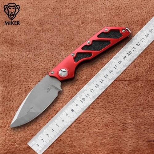 DOC Killswitch D2 folding knife Aluminum handle outdoor portable folding pocket fruit knife Tactical Survival knives EDC tools