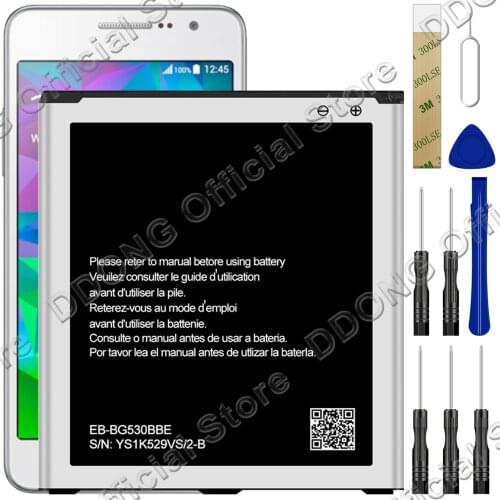 Replacement Battery EB-BG530BBE For Samsung J5 J500M J500F J5008 J500H J500G EB-BG531BBE Battery With Tool Kit