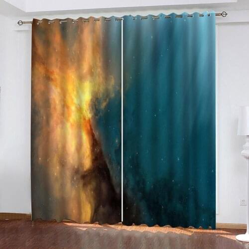 Modern Home Decoration Living Room Curtains sky stars curtains modern living room curtains
