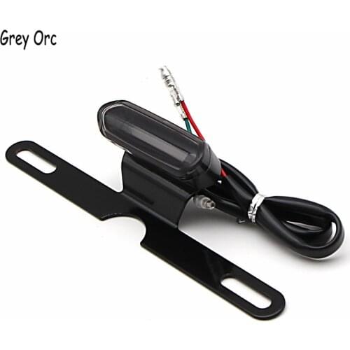 License Plate LED Light MOTO For TRIUMPH Daytona 675 R Speed Triple Tiger 800 1050 Universal Motorcycle Accessories