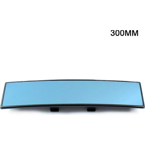 Universal Broadway 300mm Wide Convex Interior Clip On Rear View Clear Mirror