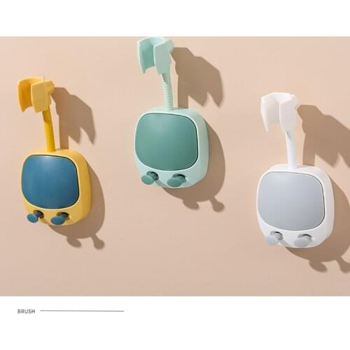 No punch universal shower bracket adjustable shower head fixed seat shower head bracket