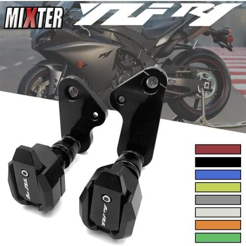 Motorcycle CNC Falling Protection Frame Slider Fairing Guard Anti Crash Pad Protector For YAMAHA YZF-R1 2009-2014 YZFR1 YZF R1