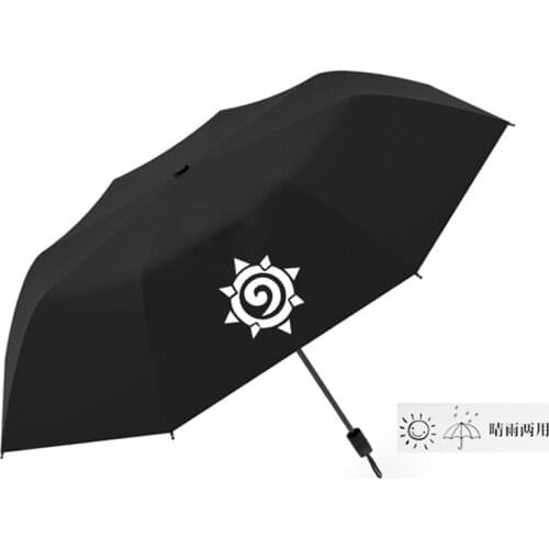 Anime Hearthstone: Heroes of War Umbrella Three-Folding Umbrella Child Cartoon Windproof Folding Sun Rain