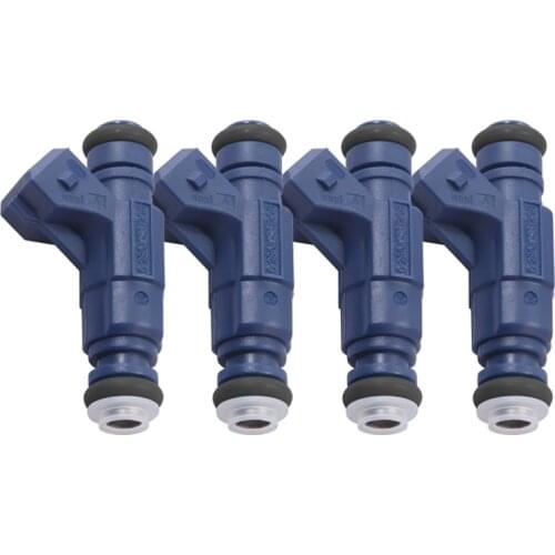 0280156208 4PCS Automotive Fuel Injector For Polaris RZR Sportsman Ranger EFI 700 800 1202863 1203077 1253558 Auto Accessories