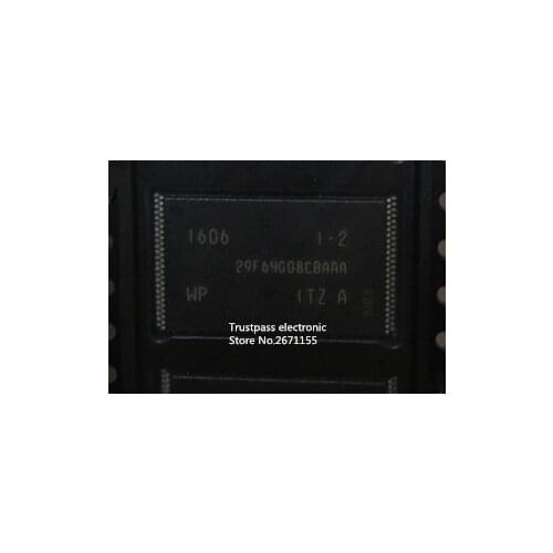 10pcs/lot MT29F64G08CBAAAWP-A MT29F64G08CBAAA MT29F64G08 29F64G08CBAAA 29F64G08 TSOP-48