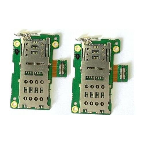 10pcs New For Lenovo PB1-770N PB1-770M Phab Plus Sim Card Reader board Holder Tray Slot Socket Flex Cable