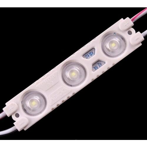 1000pcs/lot Constant current 2835 injection LED Module lens 160 degree DC12V 1.2W Waterproof advertising light For Sign