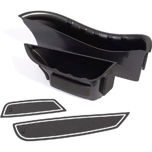 2Pcs for Mercedes Benz C-Class W205 GLC Class X253 2015-2018 Car Front Door Handle Storage Box Tray for Left Hand Drive