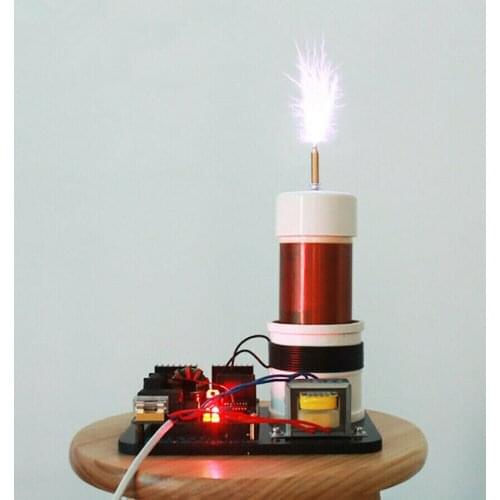 220V Solid State Tesla Coil PLLSSTC phase-locked loop ZVS