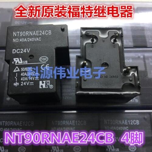2pcs Relay NT90RNAE24CB 24VDC 4 feet 40A genuine spot