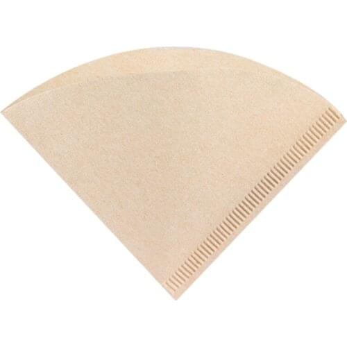 40Pcs/Bag V60 Coffee Cup Filter Paper Coffee Drip Filter Paper Coffee Maker Accessories Coffee Brewer "V" Shape Filter