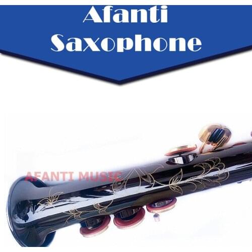 Afanti Music Bb tone / Brass body / Gold finish Soprano Saxophone (ASE-391)