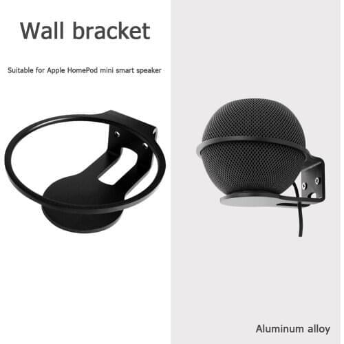 Electronic Machine Accessories Metal Wall Mounts for Apple HomePod Mini Aluminum Hanger Stand Bracket Holder
