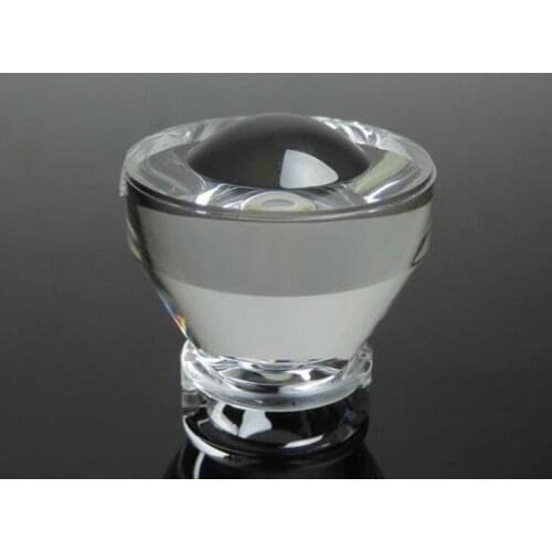 Customized models: #VINC-20 High quality Led lens, CREE Lens, With feets, Size: 20X19.57mm, 5 degree, Clean Surface, PMMA