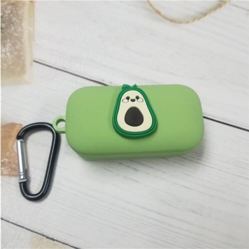 Cartoon Cute Earphone Case For QCY T5 T5S case Silicone Charging Headphones Case for QCY T5 case Protective soft Cover