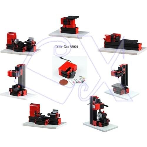 Zhouyu Z8001 DIY Multi-function 24W 8 in 1 Machine Tool Kit for Hobby Amateur Model Maker