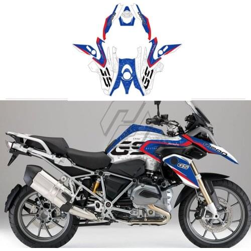 Motorcycle Graphics Decals Kit Case for BMW R1200GS R1200 GS LC 2014-2018
