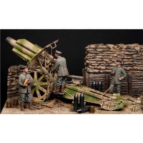 Unassambled 1/35 ancient man include 3 with shell (NO TANK NO WALL ) Resin figure miniature model kits Unpainted