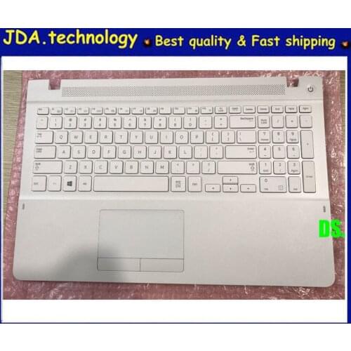 MEIARROW New/Orig white US keyboard for Samsung NP370R5E NP450R5E NP470R5E NP510R5E US keyboard upper cover w/palmrest