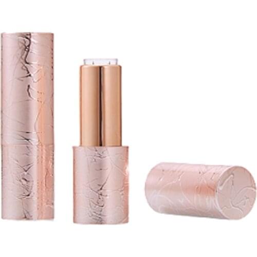 New Arrival Round Magnetic 12.1mmLipstick Tube Empty Plastic Cosmetic Container Lip Balm Refillable Packaging Bottle 20/35pieces