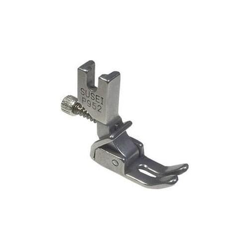 Industrial sewing machine presser foot adjustable closing Pleated wrinkled folds footS952 / P952 foot steel