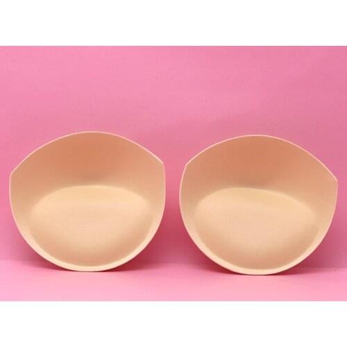 4Pcs/2Pair Removeable Sponge Bra Pads for Women Swimsuit Bikini Padding Push Up Bra Pad Breast Enhancer Intimates Accessories