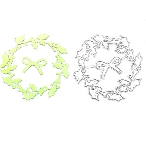 Julyarts Garland Die Cuts for Card Making Scrapbooking Material for Card Making DIY Scrapbooking Cardstock Die Cut Stencils