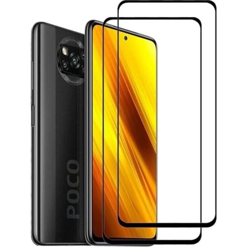 Xiaomi Poco X3 M3 Tempered Glass Poco X3 NFC Screen Protector Film Xaomi Little Pock Pocophone F2 Pro X 3 Protective Film