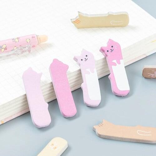 240pcs/pack Cute Cat convenient Memo Sticky Pad Notes students gift prize office school supplies