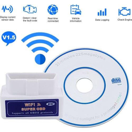 PIC18F25K80 Chip Wifi OBD2 OBDII ELM327 Car Diagnostic Scanner Adapter For Mercedes Benz A B S E C Class W245 W202 W211 W220 GLB