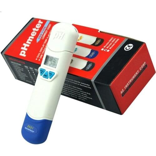 AZ8681 Waterproof Pen Digital PH Meter Temperature Tester Aquarists Electronic Water Quality Analyzer PH Tester