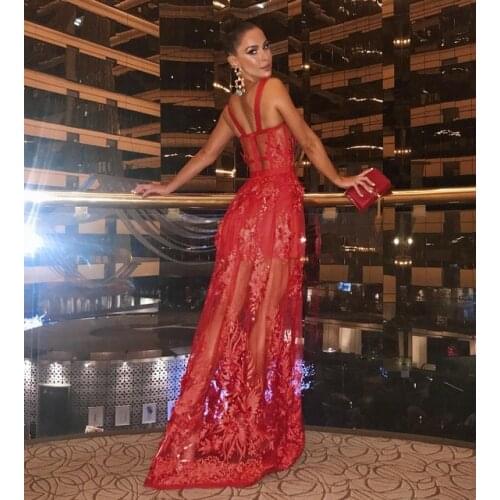Top Quality Sexy Sleeveless Red Pleated Maxi Long Bandage Dress 2021 Designer Fashion Evening Club Party Dress Vestido