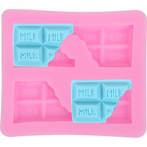 Cake Decorative Tools Liquid State Modeling Cake Mold Silicone Half Pieces Chocolate Fondant Soap Mold