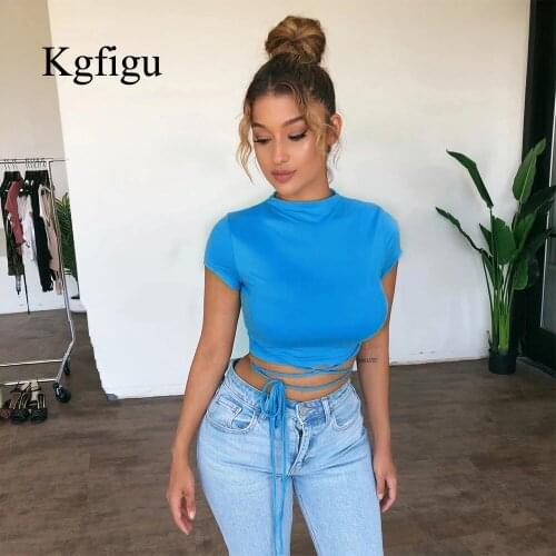 KGFIGU Womens Summer T-shirts