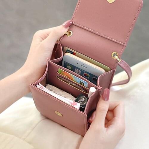 Mini Crossbody Bags for Women Phone Bag For iPhone11 12 pro max For Samsung Small Female Shoulder Handbags wallet For lg stylo 4