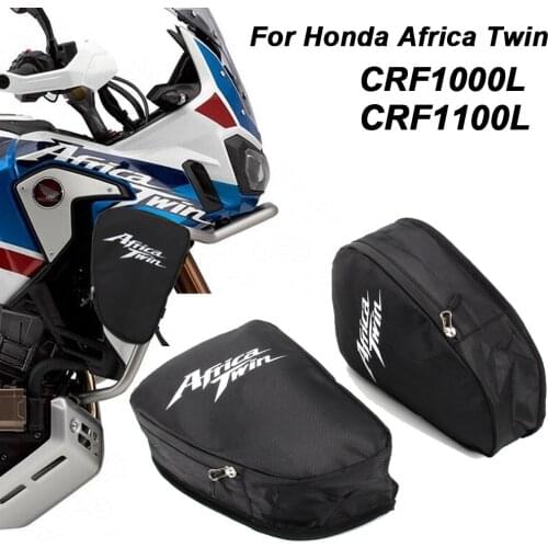 Motorcycle Frame Crash Bars Waterproof Bag Repair Tool Placement Bags For Honda CRF1000L Africa Twin CRF1000L Adventure Sports