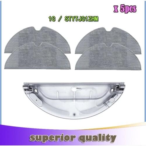 For Xiaomi Mijia 1C/ STYTJ01ZHM Vacuum Cleaner Accessories， essential Electronically Controlled Water Tank , Mop Cleaning Cloth