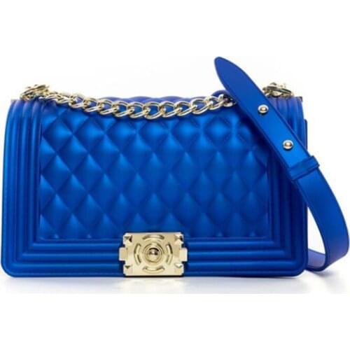 Wholesale Summer Ladies Candy Messenger Handbags Shoulder Crossbody Bag Womens Branded Trending Wallet Rainbow Jelly Purses